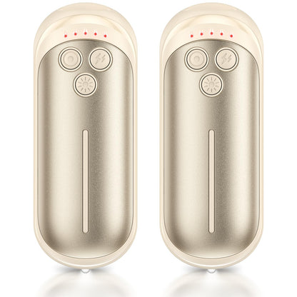DeeKom Rechargeable Hand Warmers 2 Pack,15H*2 Long Safe Heat