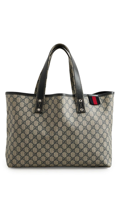 Gucci Web Loop Supreme Tote Bag for Women – Pre-Loved Designer Handbag
