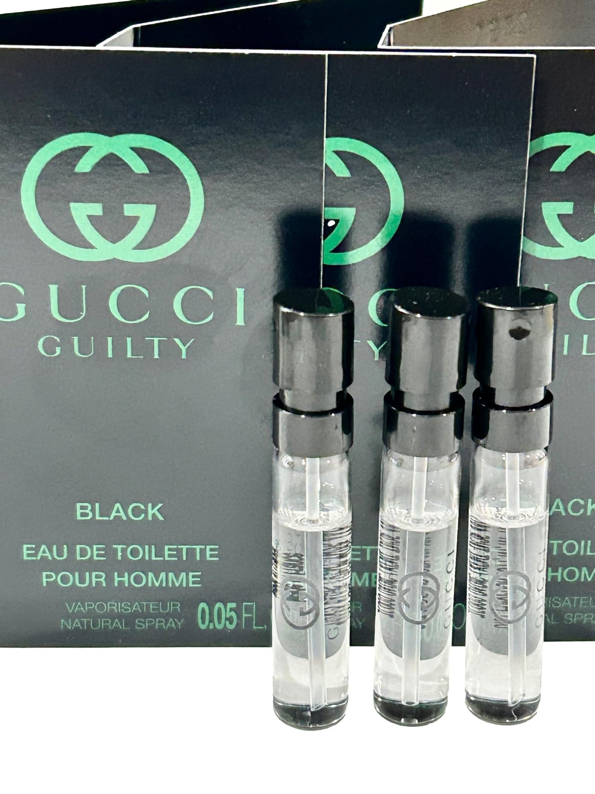Gucci Black Spray Men Pour Homme