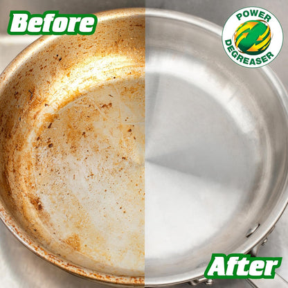 Power Degreasing Washing Up Liquid 600ml – Dishwashing Soap for Dishes, Pots, Pans & Glasses (Lemon / Apple) Free Shipping