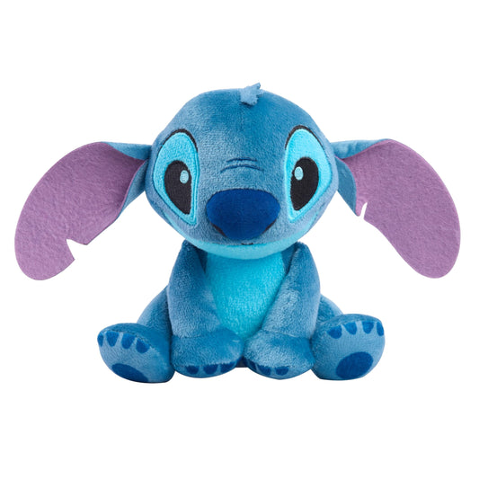 Disney Stitch 7.5" Small Stitch Stuffed Animal by Just Play, Floppy Ears