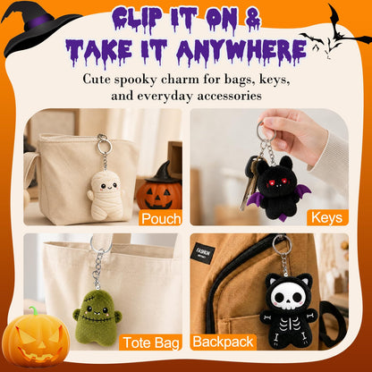 Rosekeep Boo Basket Stuffers for Women, Spooky Stuffed Animals Set