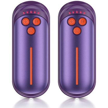 DeeKom Rechargeable Hand Warmers 2 Pack,15H*2 Long Safe Heat