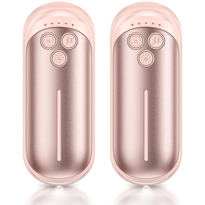 DeeKom Rechargeable Hand Warmers 2 Pack,15H*2 Long Safe Heat