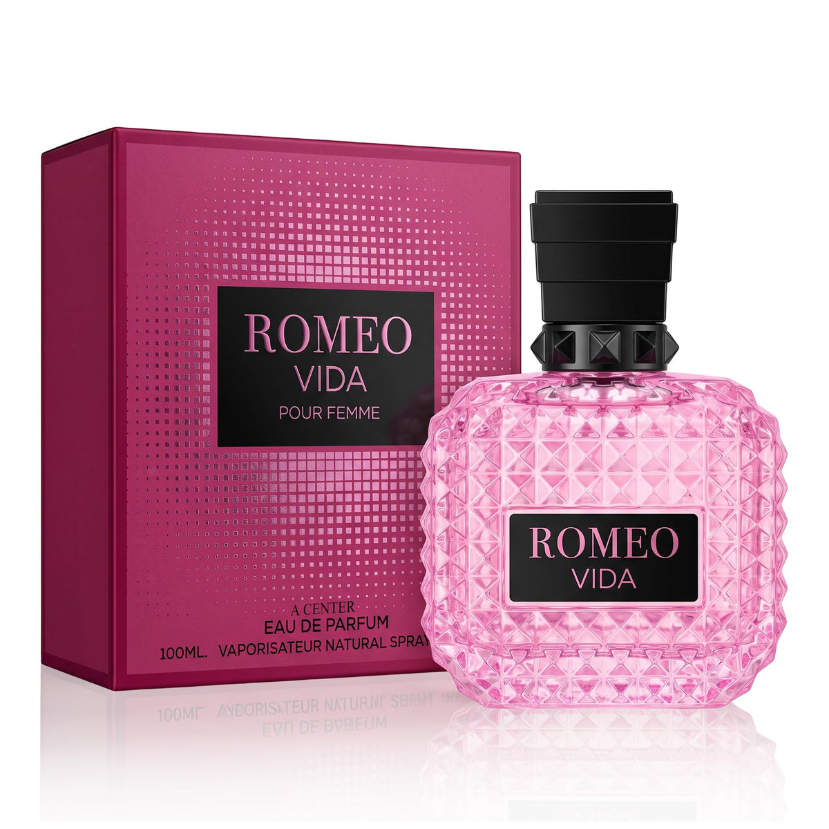 A CENTER Milano Eau de Parfum for Women, 100ml (3.4 fl oz) – Women's Fragrance Spray