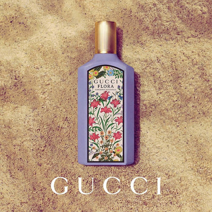Gucci Flora Gorgeous Magnolia Eau de Parfum for Women, 3.3 oz (100 ml) Refillable Spray