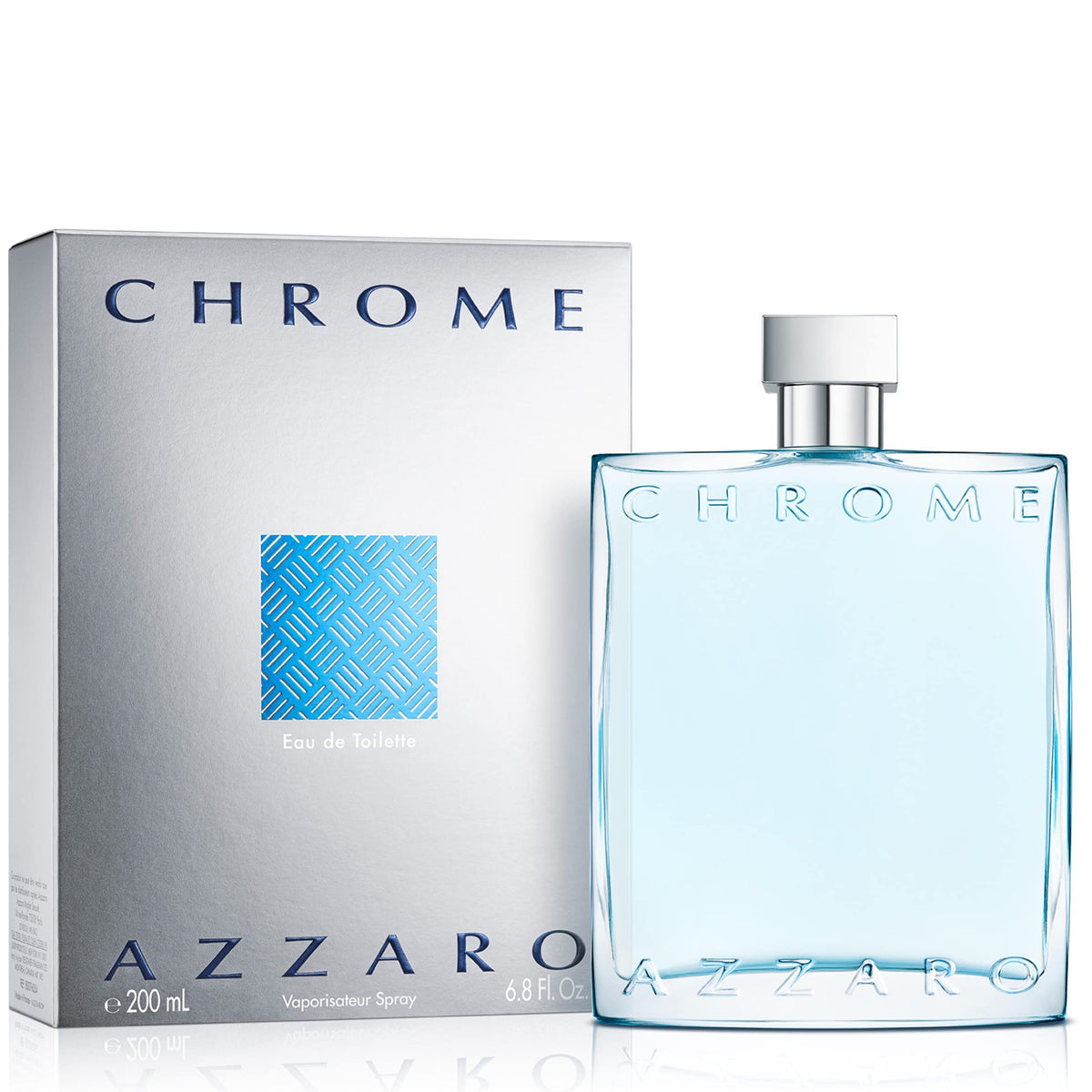 Azzaro Chrome Eau de Toilette for Men – Fresh Citrus Aquatic Woody Cologne