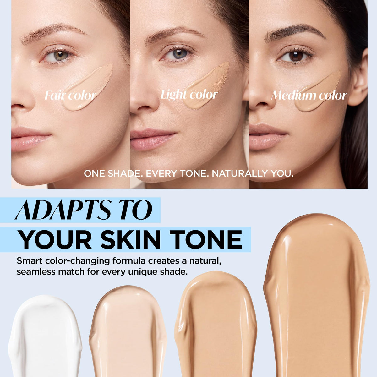 Color Changing Foundation for Mature Skin