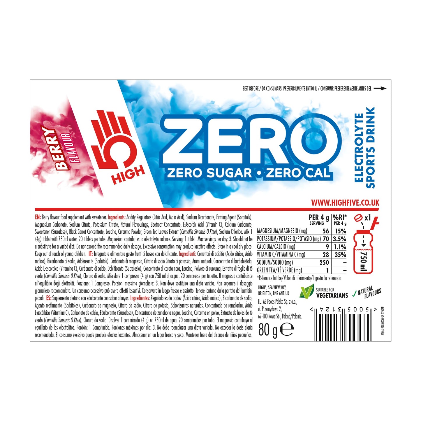 High5 Zero-Berry