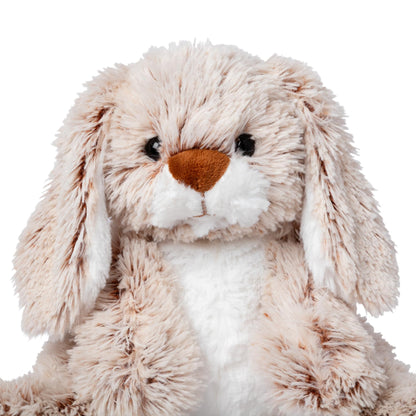 Melissa & Doug Burrow Bunny Stuffed Animal Plushie with Big Feet, Floppy Ears & Fluffy Tail, Adorable Pretend Play Toddler Toys for Girls & Boys 3+, Pack of 12