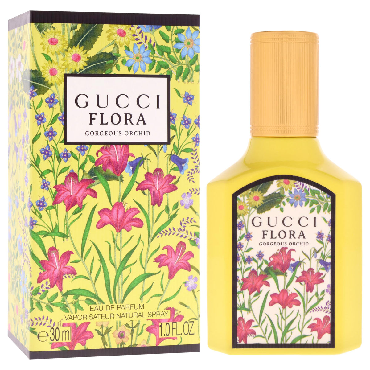 Gucci Flora Gorgeous Orchid Eau de Parfum for Women, 1 oz (30 ml) Spray