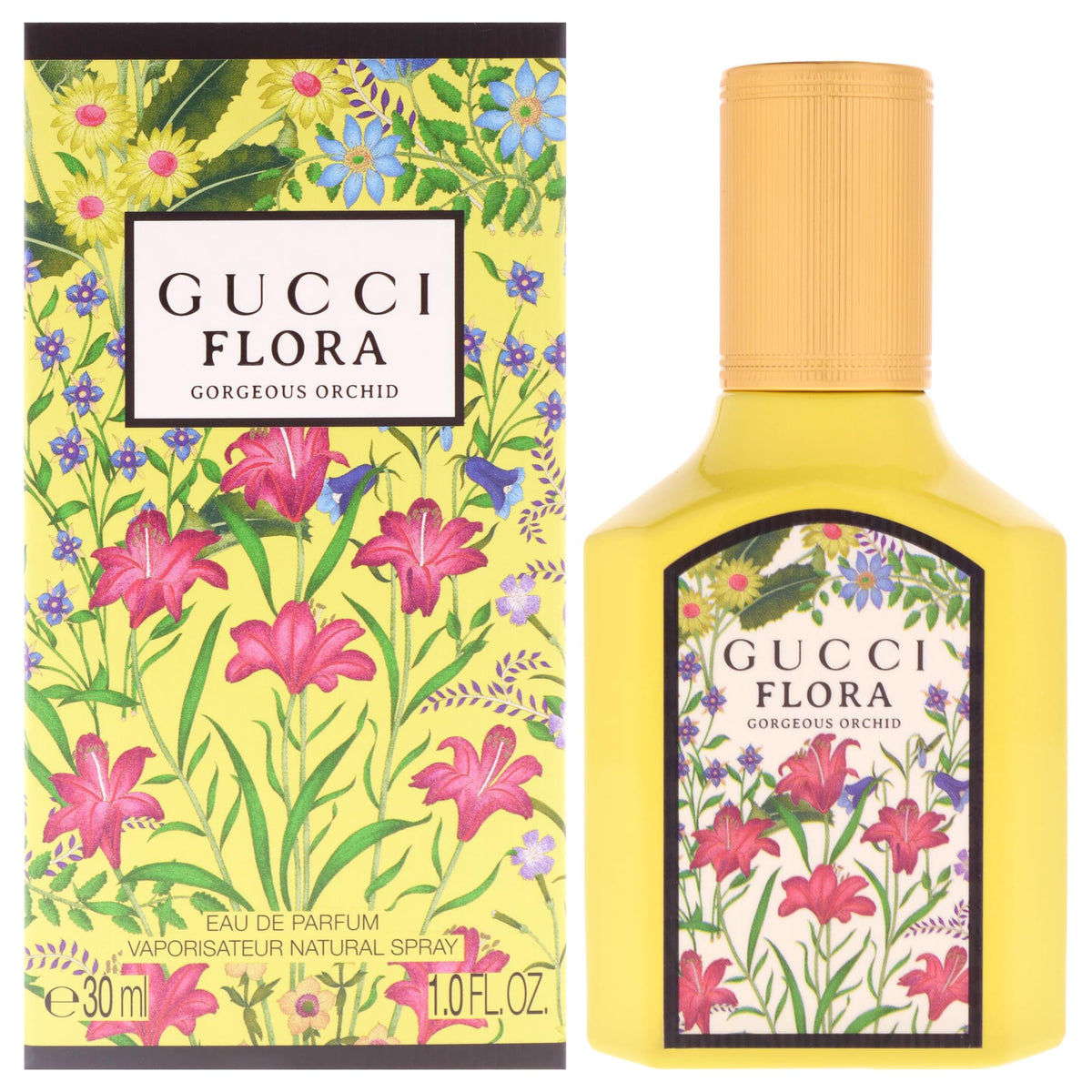Gucci Flora Gorgeous Orchid Eau de Parfum for Women, 1 oz (30 ml) Spray