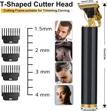 Professional Cordless Hair Clipper & Beard Trimmer – Electric Grooming Kit for Men | Precision Cutting | Free UK Shipping