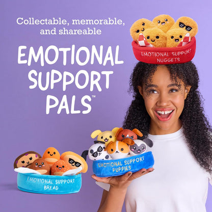 Emotional Support Chicken Nuggets Plush Toys – Cute Cuddly Stuffed Animals