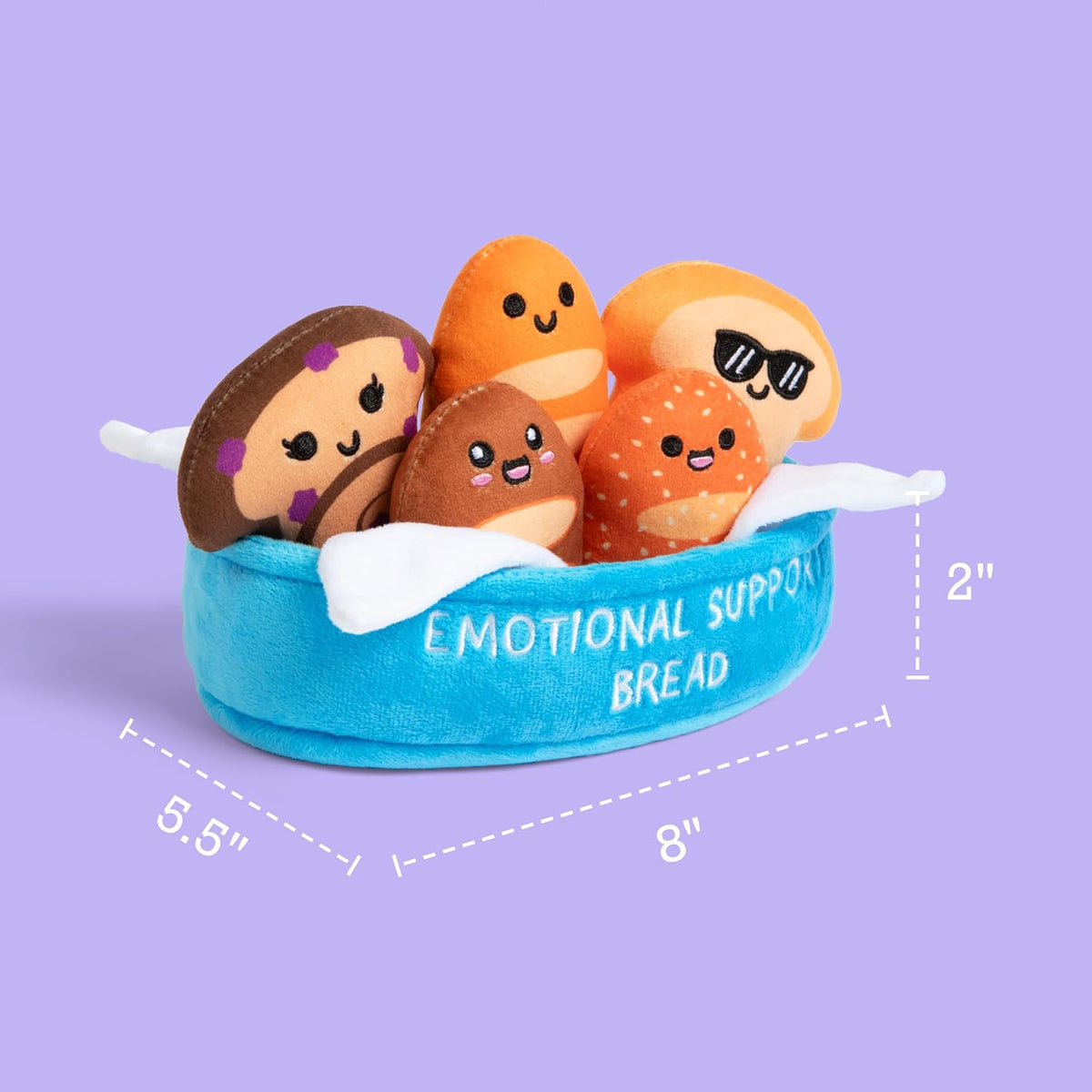 Emotional Support Chicken Nuggets Plush Toys – Cute Cuddly Stuffed Animals