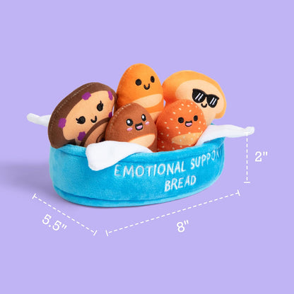 Emotional Support Chicken Nuggets Plush Toys – Cute Cuddly Stuffed Animals