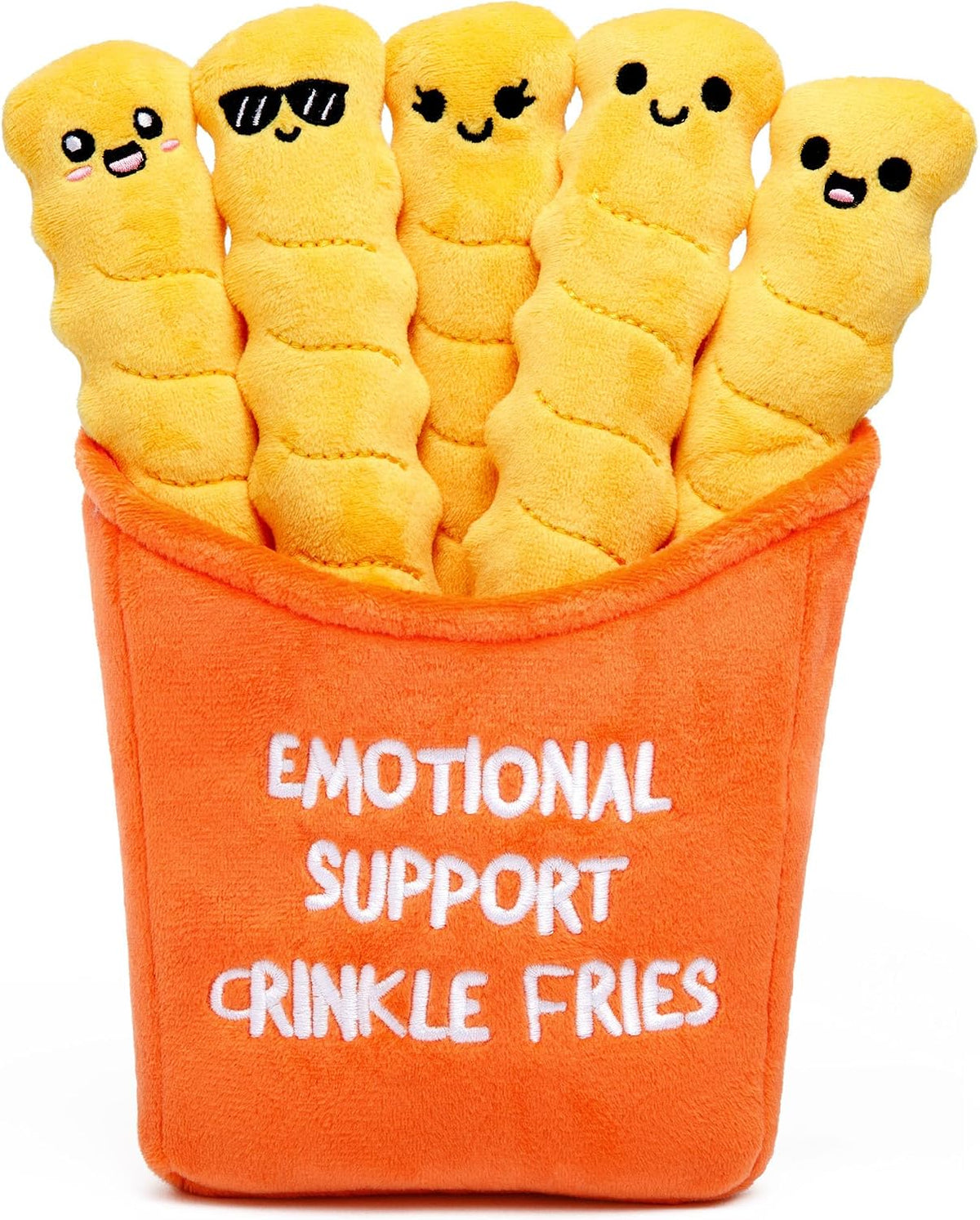 Emotional Support Chicken Nuggets Plush Toys – Cute Cuddly Stuffed Animals