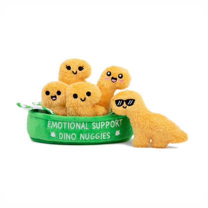 Emotional Support Chicken Nuggets Plush Toys – Cute Cuddly Stuffed Animals