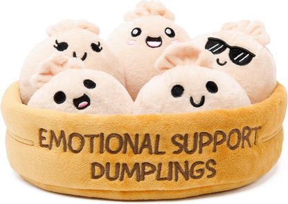 Emotional Support Chicken Nuggets Plush Toys – Cute Cuddly Stuffed Animals