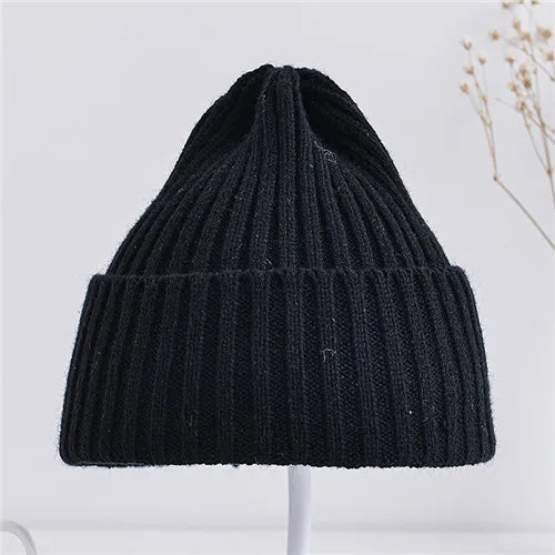 Baby Ribbed Knitted Beanie Hat for Boys & Girls, 6 Months–4 Years