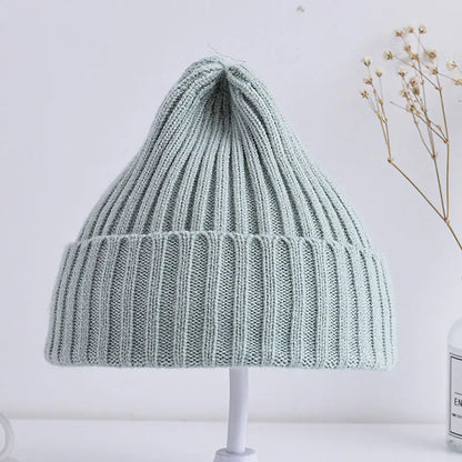 Baby Ribbed Knitted Beanie Hat for Boys & Girls, 6 Months–4 Years