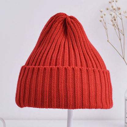 Baby Ribbed Knitted Beanie Hat for Boys & Girls, 6 Months–4 Years