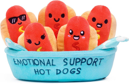 Emotional Support Chicken Nuggets Plush Toys – Cute Cuddly Stuffed Animals