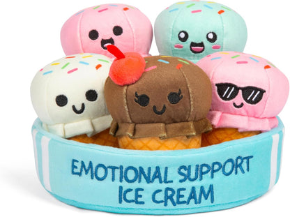 Emotional Support Chicken Nuggets Plush Toys – Cute Cuddly Stuffed Animals