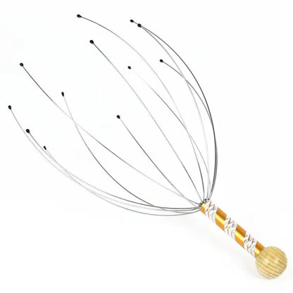 Octopus Head Massager – Stainless Steel Scalp Massager & Head Scratcher
