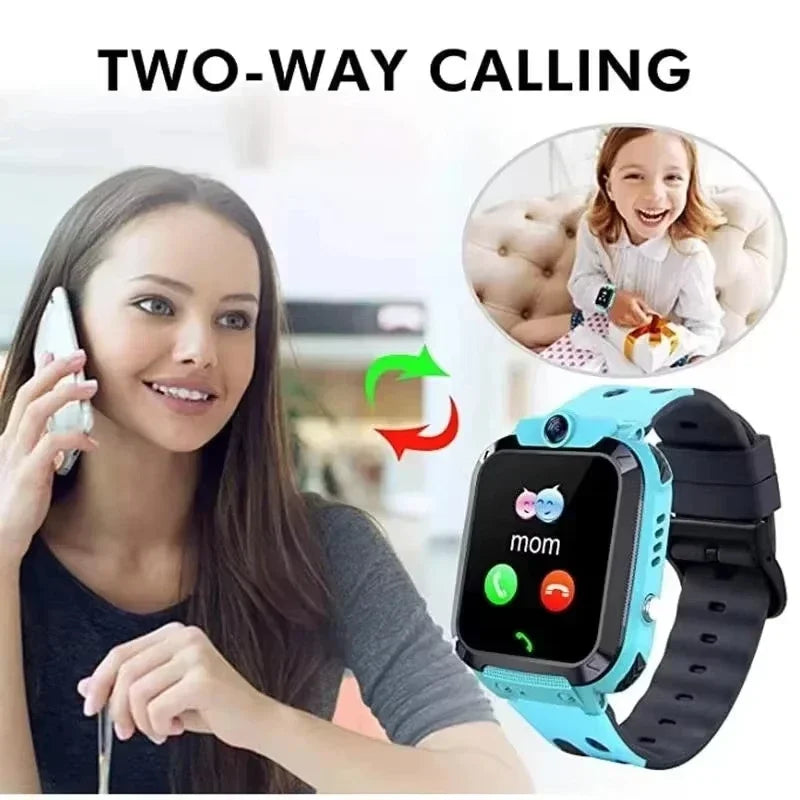 Lenovo Kids 5G GPS Smart Watch – SIM Card, SOS Call, Camera and Waterproof Design