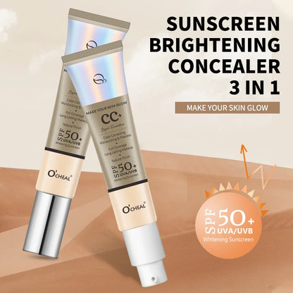 Ocheal 30g CC Cream Foundation SPF50+ – Waterproof & Long-Lasting Coverage