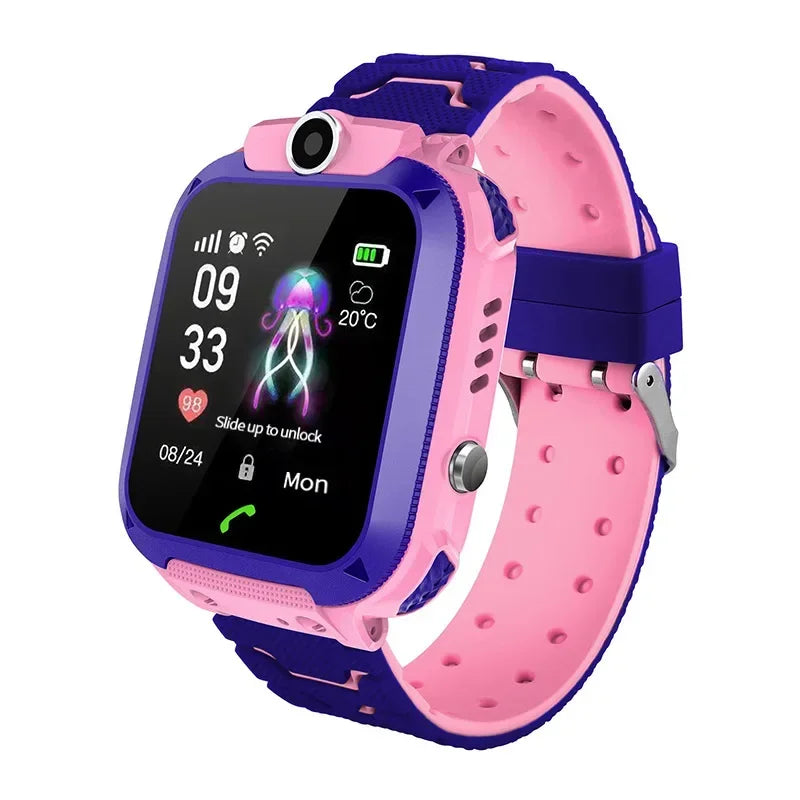 Lenovo Kids 5G GPS Smart Watch – SIM Card, SOS Call, Camera and Waterproof Design