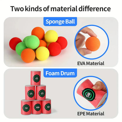 Soft Foam Target Game for Kids – Educational Outdoor Target Practice Toy