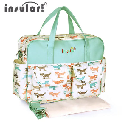 Waterproof Diaper Bag for Baby – Large Capacity Multifunctional Travel and Stroller Bag