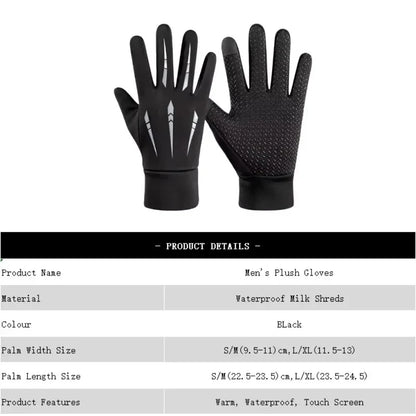 DIZETION Winter Ski Gloves – Thermal Warm Touchscreen Liners