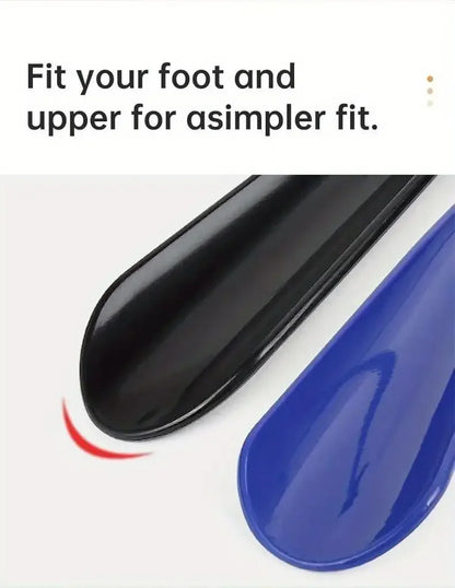 43cm Long Handle Shoe Horn – Flexible Plastic Shoehorn with Comfort Grip