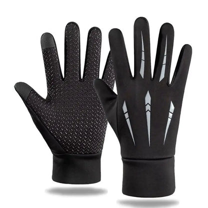 DIZETION Winter Ski Gloves – Thermal Warm Touchscreen Liners