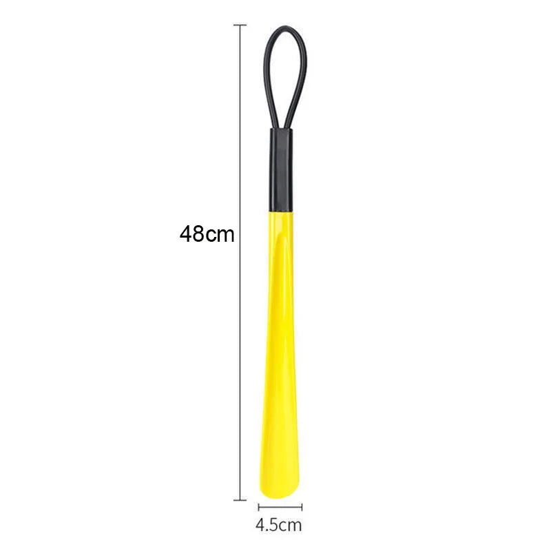 43cm Long Handle Shoe Horn – Flexible Plastic Shoehorn with Comfort Grip