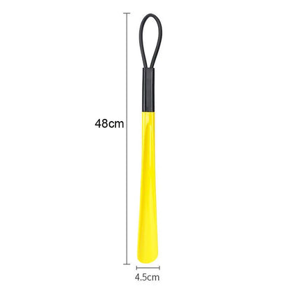 43cm Long Handle Shoe Horn – Flexible Plastic Shoehorn with Comfort Grip