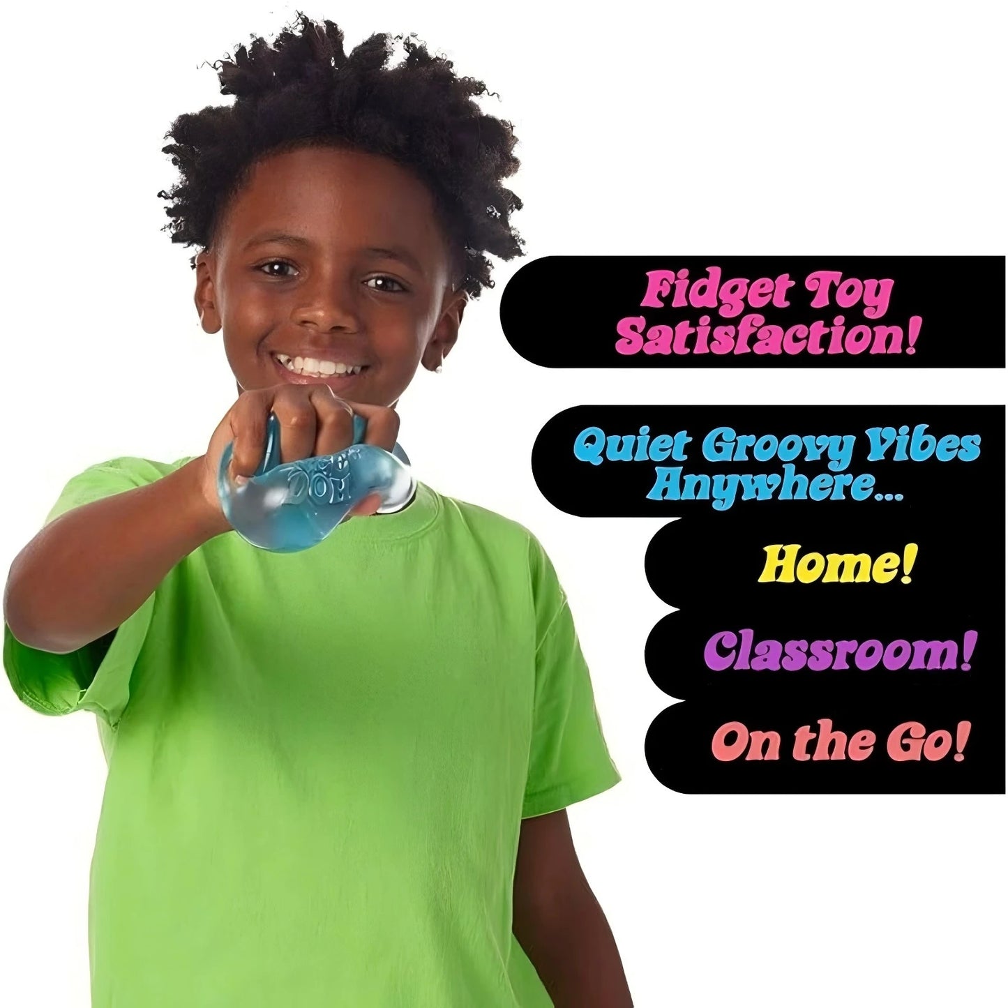 Schylling NeeDoh Nice Cube Sensory Toy – Soft Squishy Fidget Cube for Kids