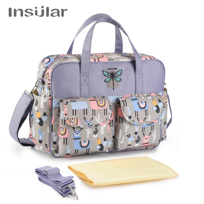 Waterproof Diaper Bag for Baby – Large Capacity Multifunctional Travel and Stroller Bag