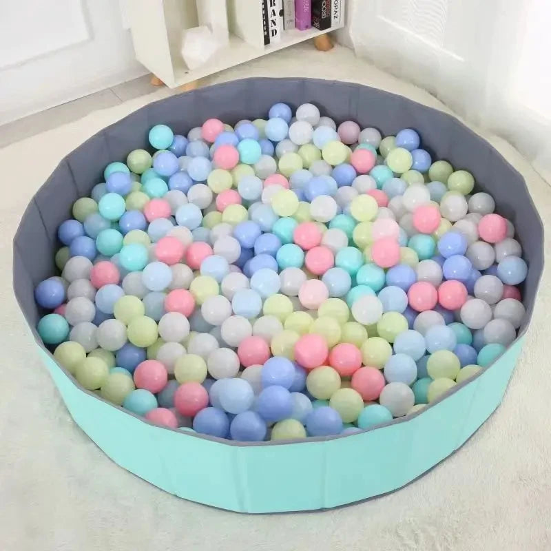 100-Piece Soft Play Balls for Kids – Colorful Plastic Balls for Ball Pits, Tents and Outdoor Play