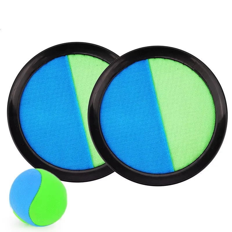 Kids Suction Cup Ball and Sticky Paddle Set – Throwing and Catching Game