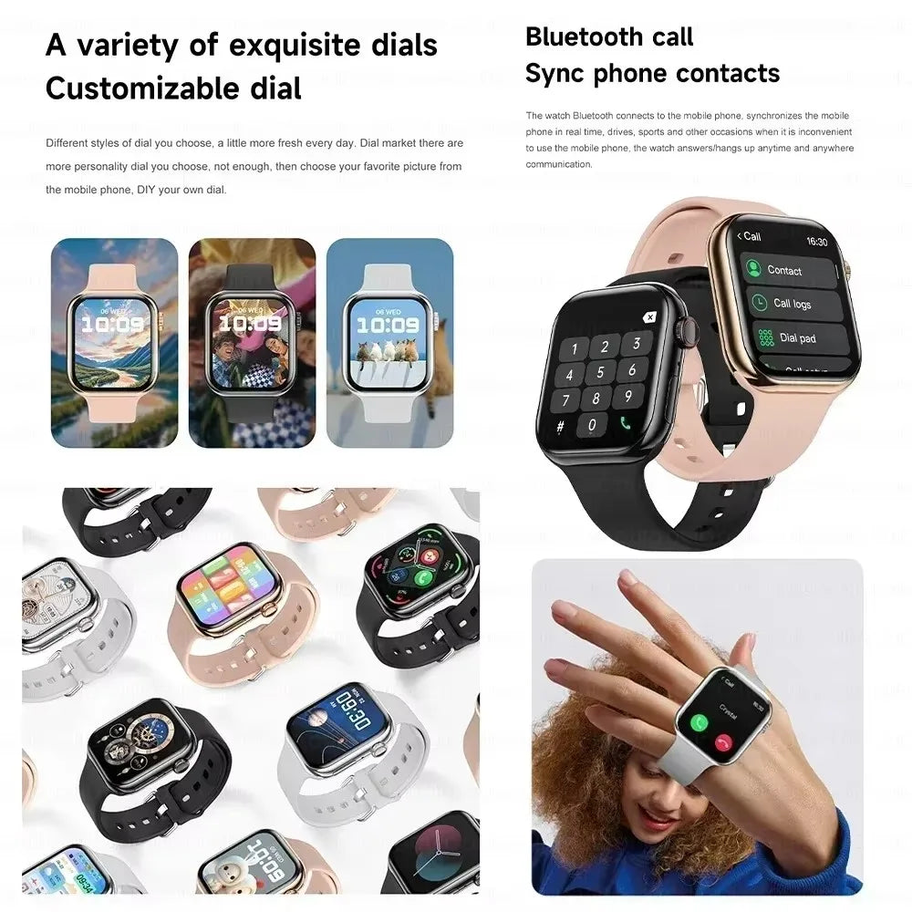 Series 10 GPS Smartwatch – Bluetooth Calling, Music, Video, NFC and Waterproof Design