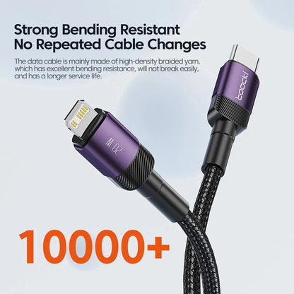 USB-C to Lightning Cable – 27W PD Fast Charging & Data Cable for iPhone