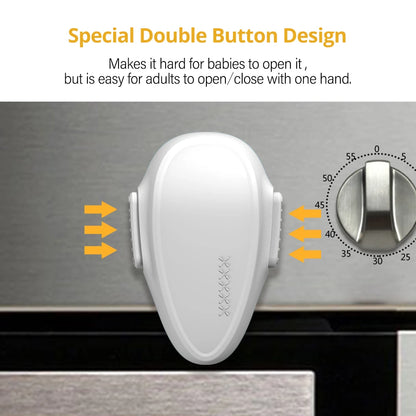 EUDEMON Oven Door Lock for Kids – Baby Safety Oven Door Stopper