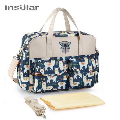 Waterproof Diaper Bag for Baby – Large Capacity Multifunctional Travel and Stroller Bag