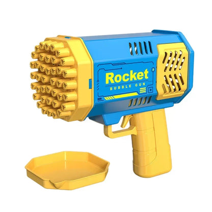 Lightweight Portable Bubble Blower with Detachable Liquid Bottle for Kids