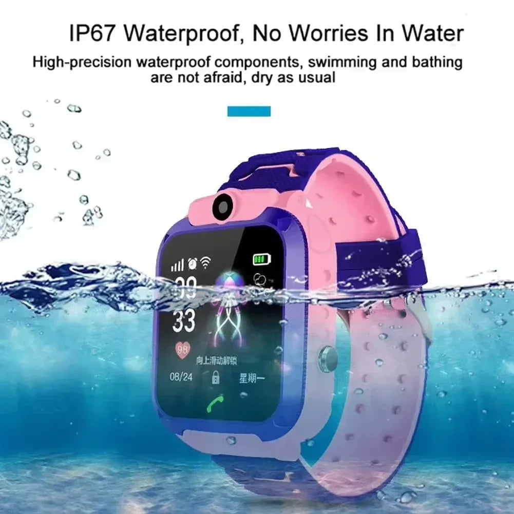 Lenovo Kids 5G GPS Smart Watch – SIM Card, SOS Call, Camera and Waterproof Design