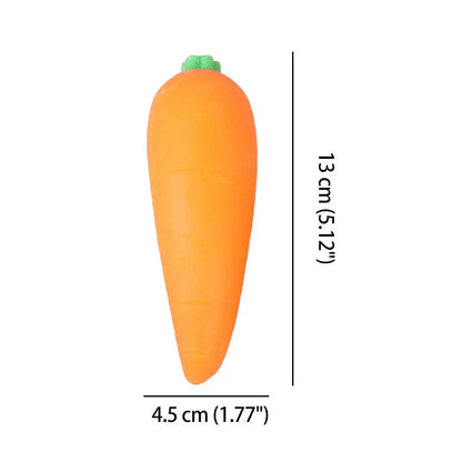Carrot Squishy Toy – Slow Rising Soft Vegetable Squeeze Sensory Fidget Toy